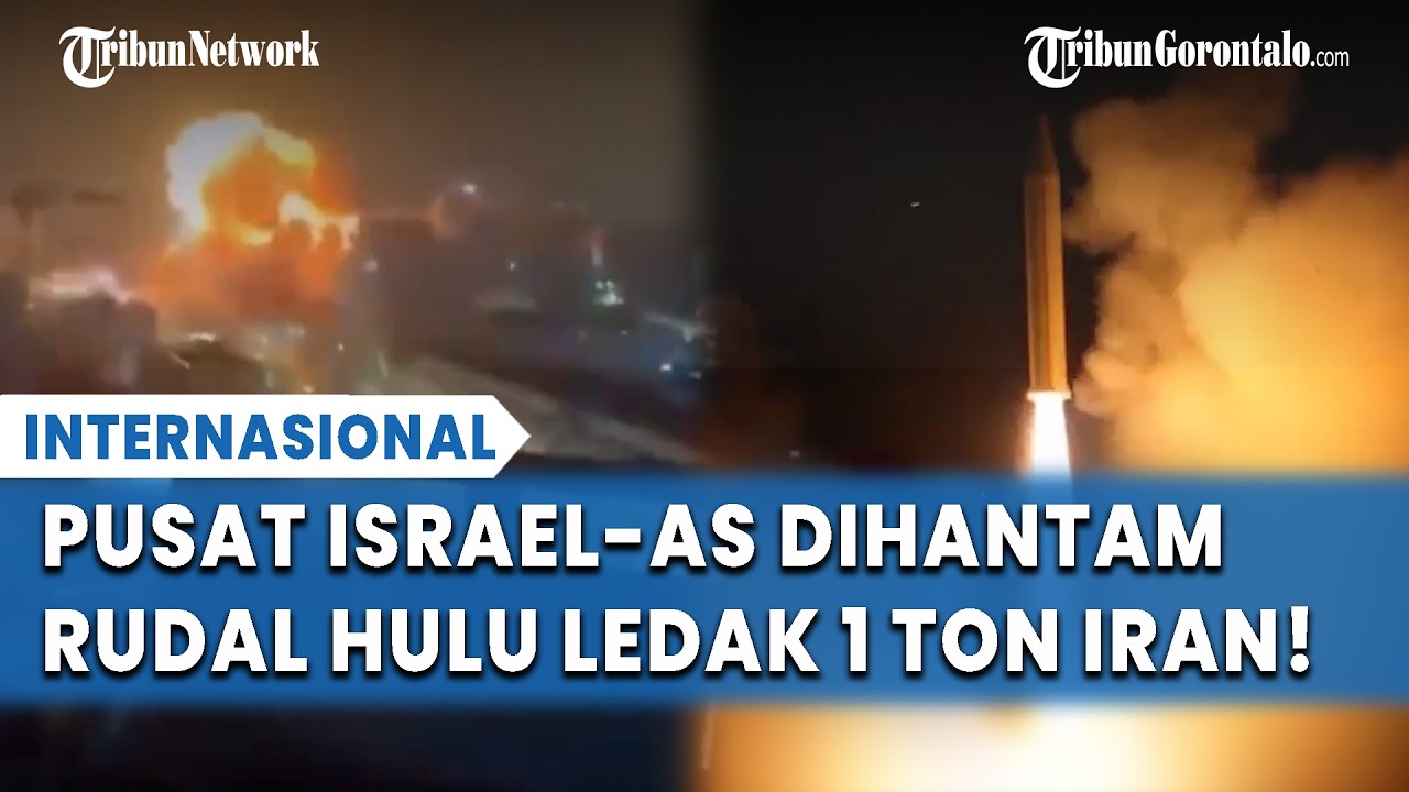 Serangan ke-33 Iran! IRGC Tembakkan Rudal Khyber Shikan 1 Ton, Hantam Target Vital Israel & AS
