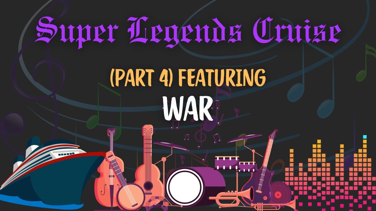 WAR: Super Legends Cruise Concert Highlights | September 2025 (HD)