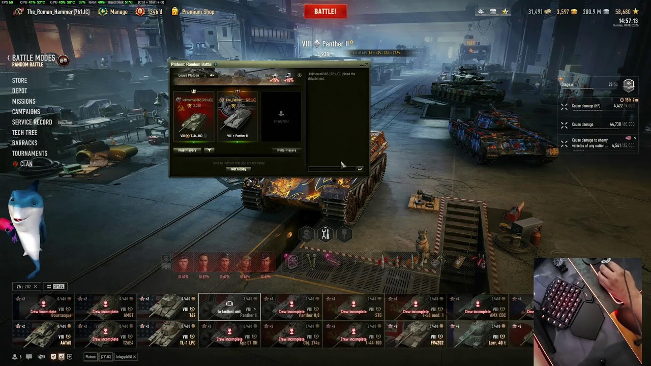 World of Tanks |  Road to E50M | Battle Pass S1 | DROPS ENABLED