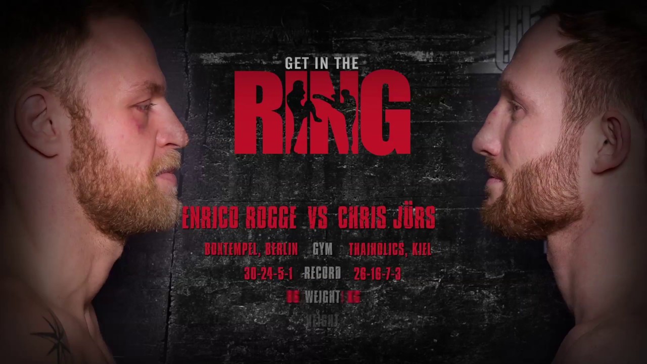 Get in the ring 2016 - Enrico Rogge vs. Chris Jürs
