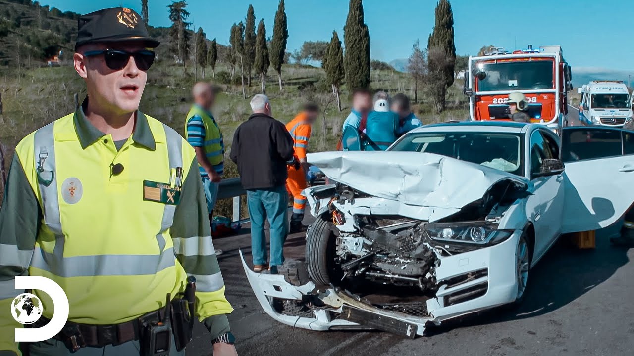 Choque múltiple deja 2 heridos graves en Andalucía | Control de Carreteras | Discovery Latinoamérica