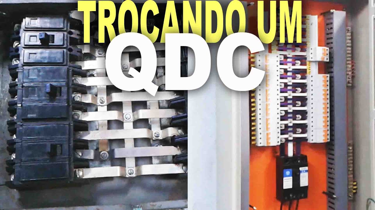 Troca de Quadro de Distribuição (QDC) e eletrodutos