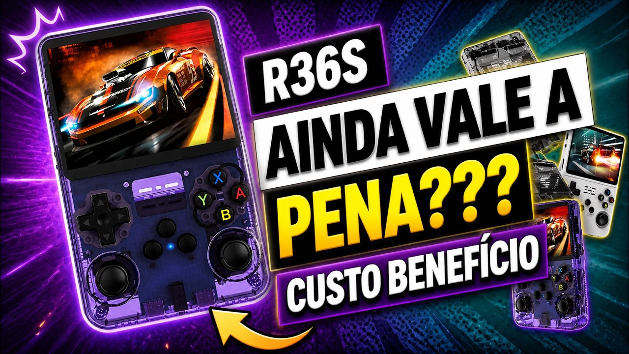 R36S Ainda Vale a Pena em 2024??? #videogames #consoleportatil #r36s