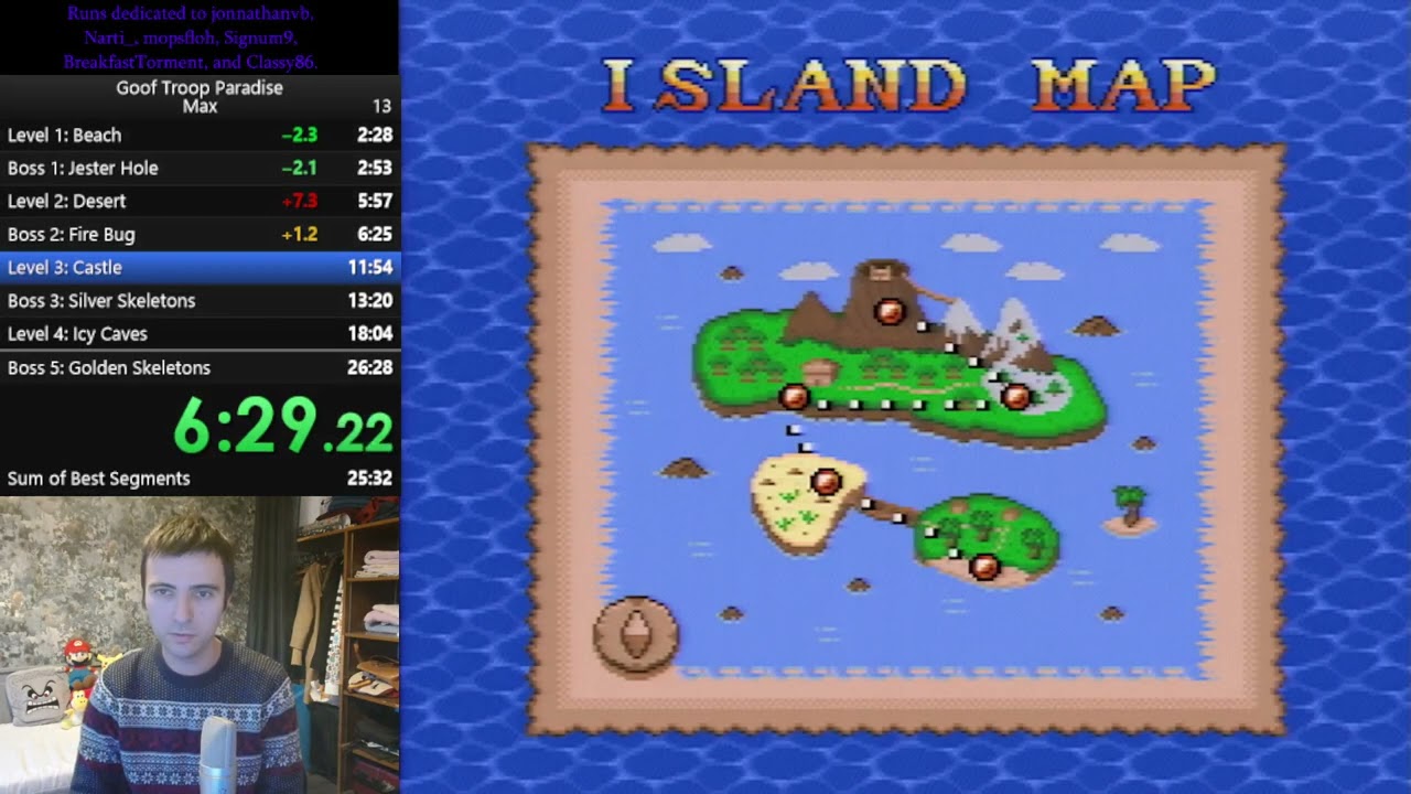 Goof Troop Paradise (Max) Speedrun - 