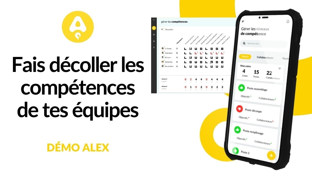 Fais décoller les compétences de tes équipes en 2024 ! Démo Alex by Yelhow