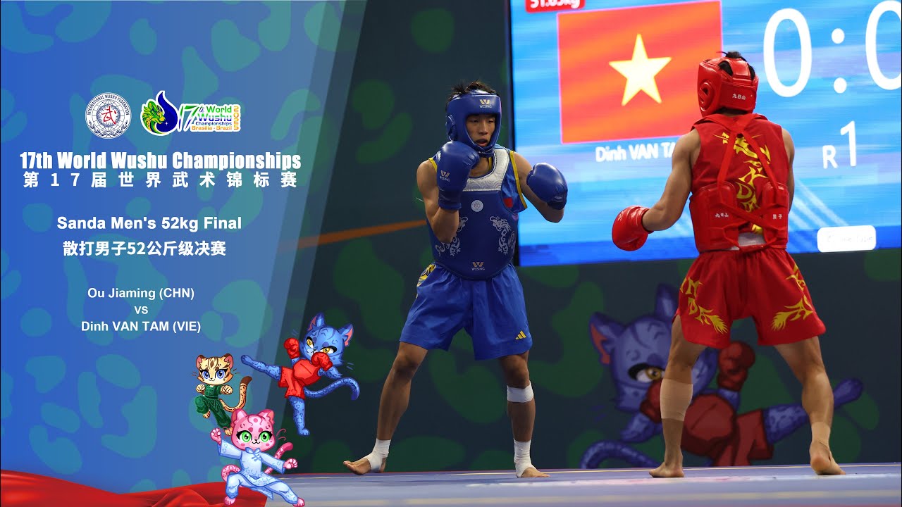 17th World Wushu Championships Sanda Men's 52kg Final