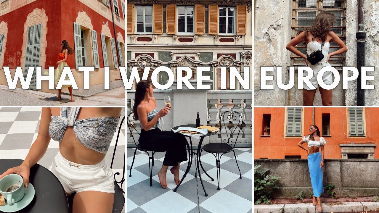 What I Wore in Europe | 20 Summer Outfit Ideas