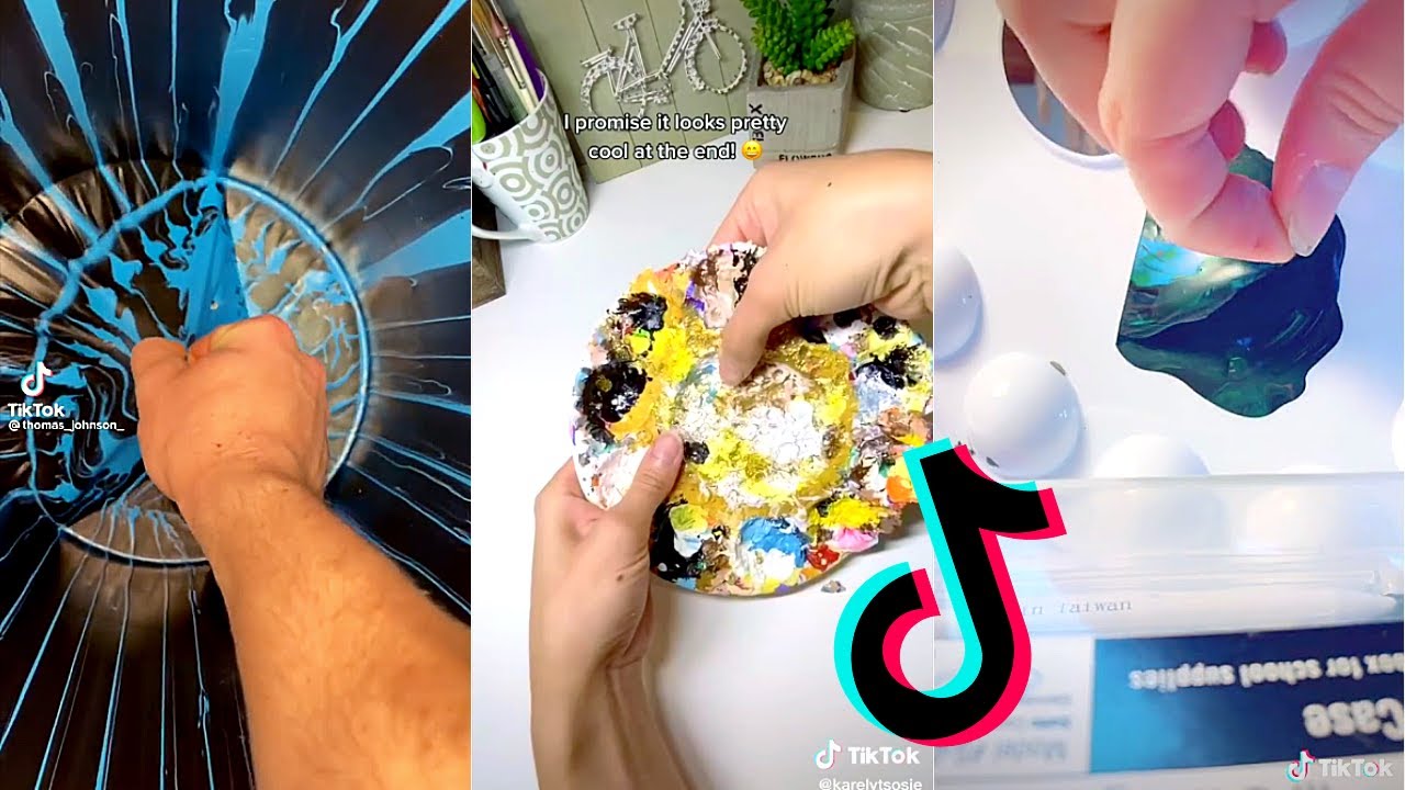 Satisfying Paint Peels and Scrapes pt2 | TikTok Compilation