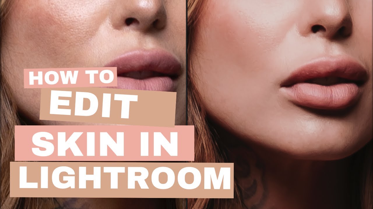 How to smooth skin in Lightroom!
