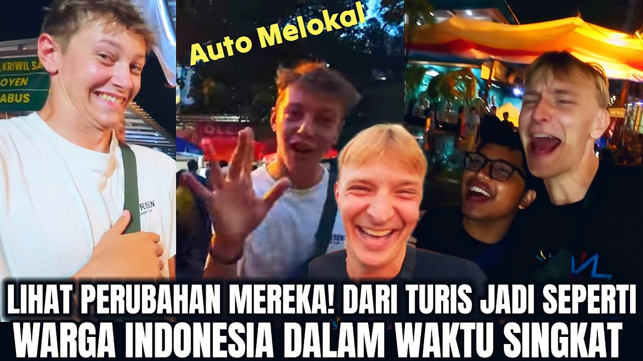 SEGILA INI PENGARUH INDONESIA! 2 TURIS BARAT SAMPAI MENGUBAH CARA HIDUPNYA