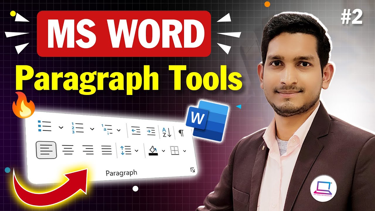 Paragraph Tools in MS Word - Ms Word Class 2  | Ms Word Full Course in Hindi 2026