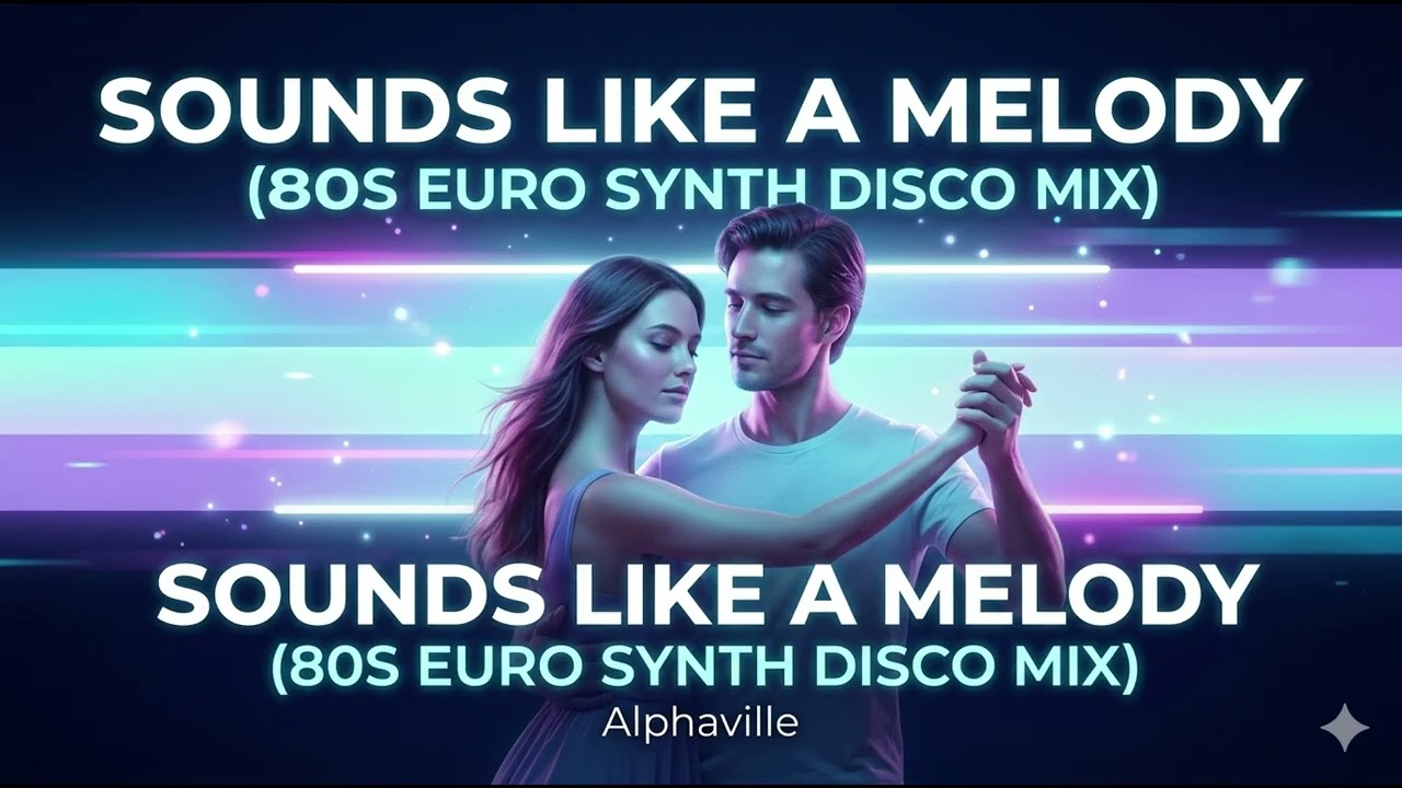 ALPHAVILLE - INSPIRED FOR SOUNDS LIKE A MELODY (COVER MUSIC DANCE ITALO VERSION REMIX 80's)