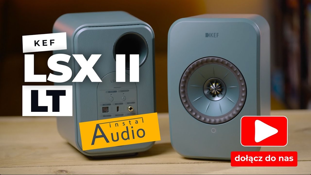 KEF LSX LT &ndash; Kompaktowe Głośniki Hi-Fi: Idealne do Małych Przestrzeni