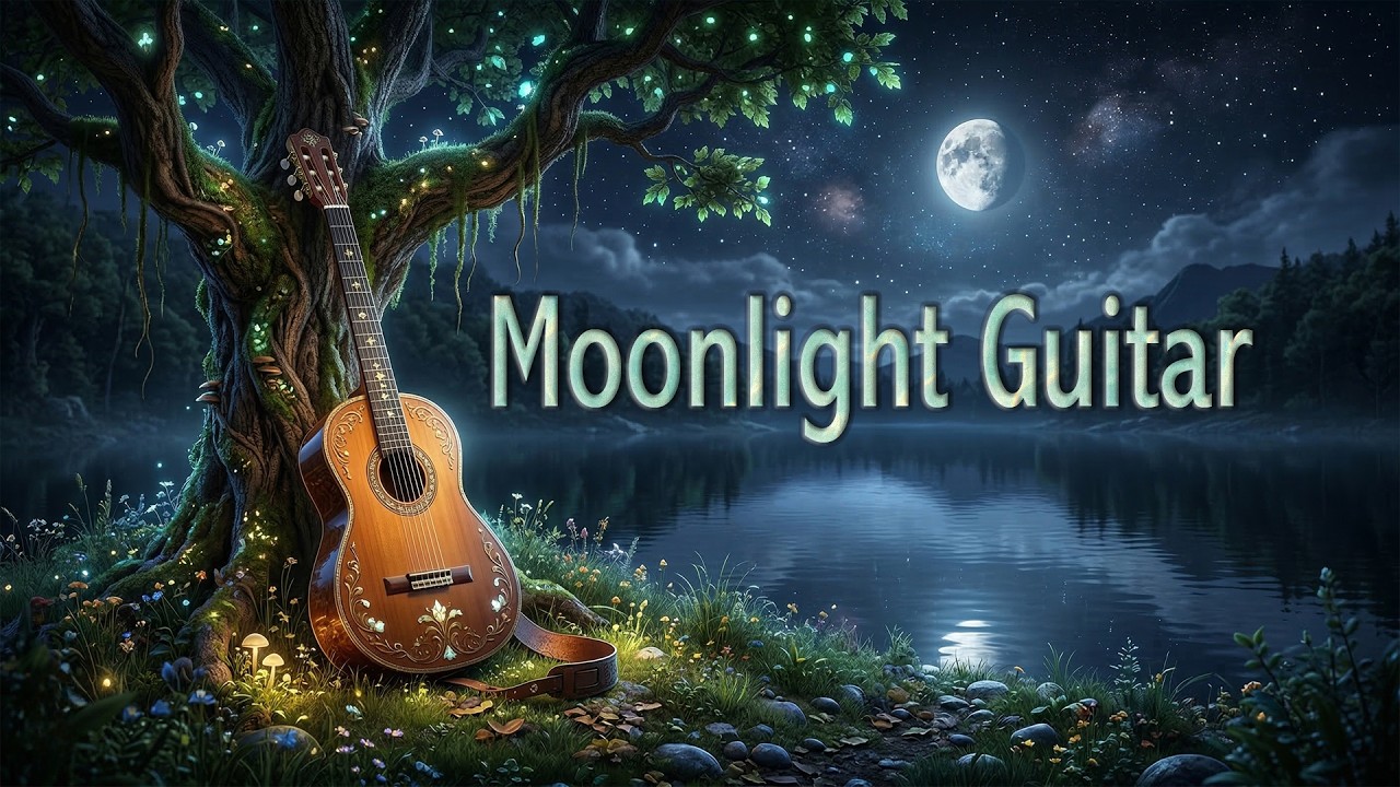 Moonlight Guitar / Relaxing Guitar Music for Deep Sleep & Stress Relief