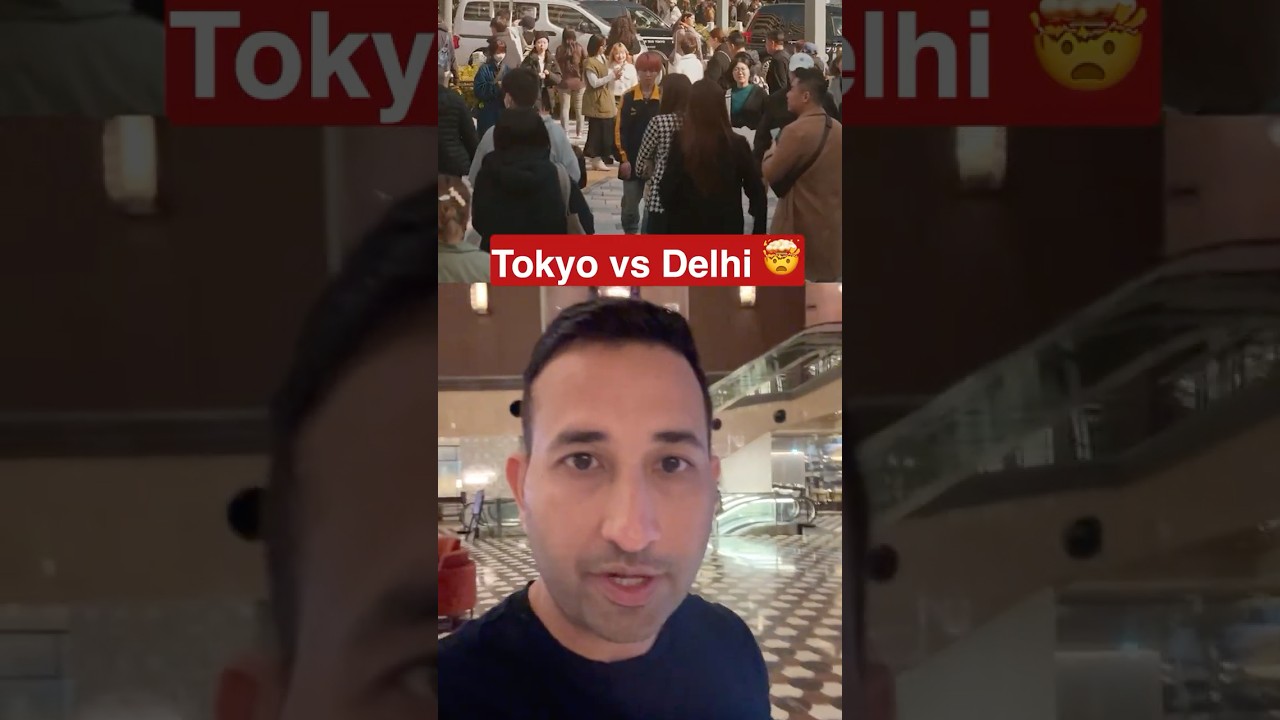 Tokyo vs Delhi: Same Population, Completely Different Reality! 🇯🇵😲 | Why Tokyo Works?