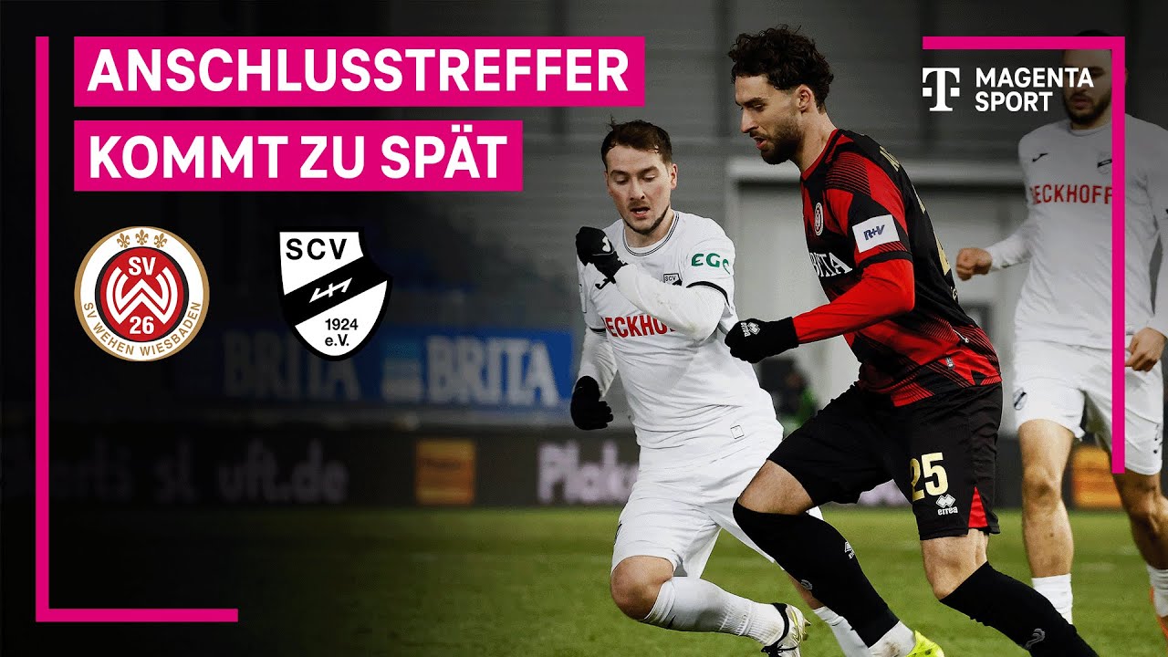 SV Wehen Wiesbaden - SC Verl, Highlights mit Live-Kommentar | 3. Liga | MAGENTA SPORT