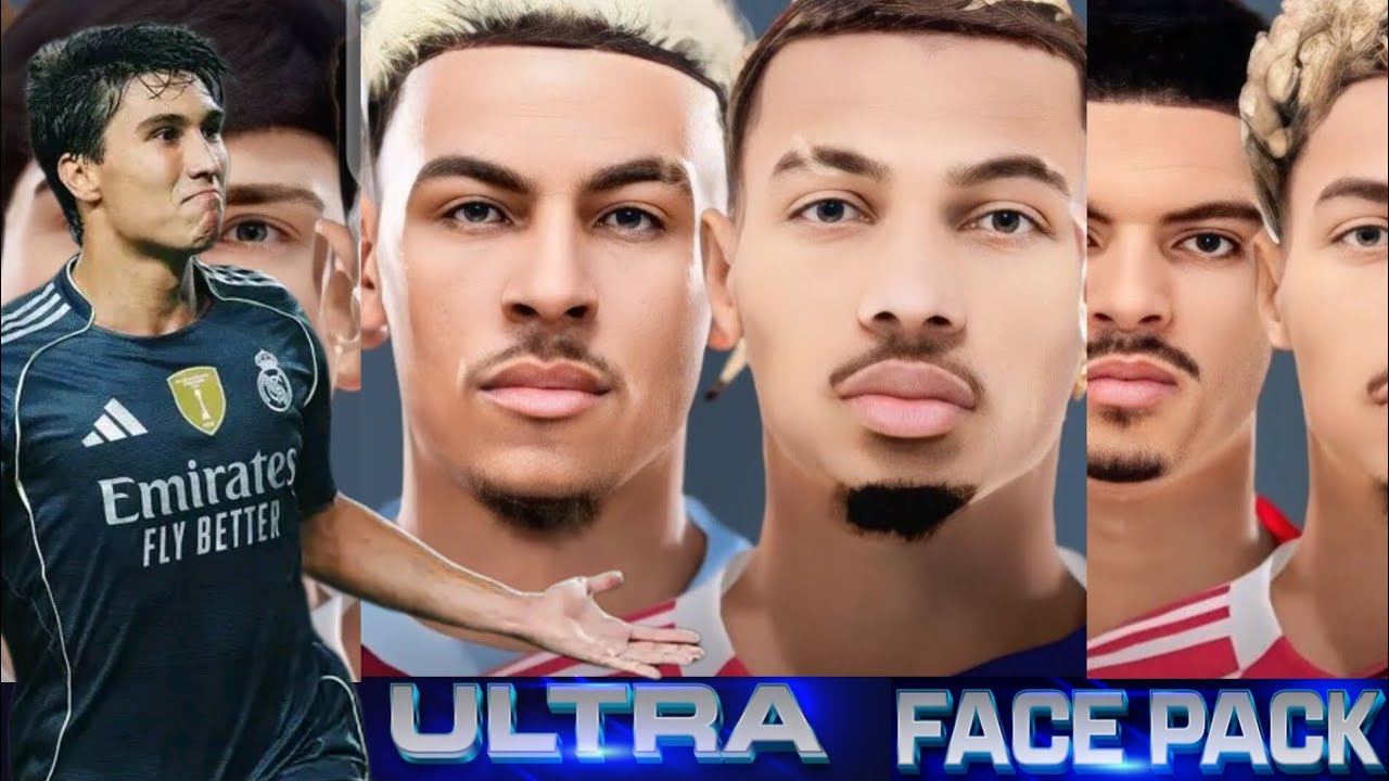 FIFA 16 MOD FC26 Mega Facepack (ultra) FC26 FOR FIFA 16 MOBILE (HIGH QUALITY)