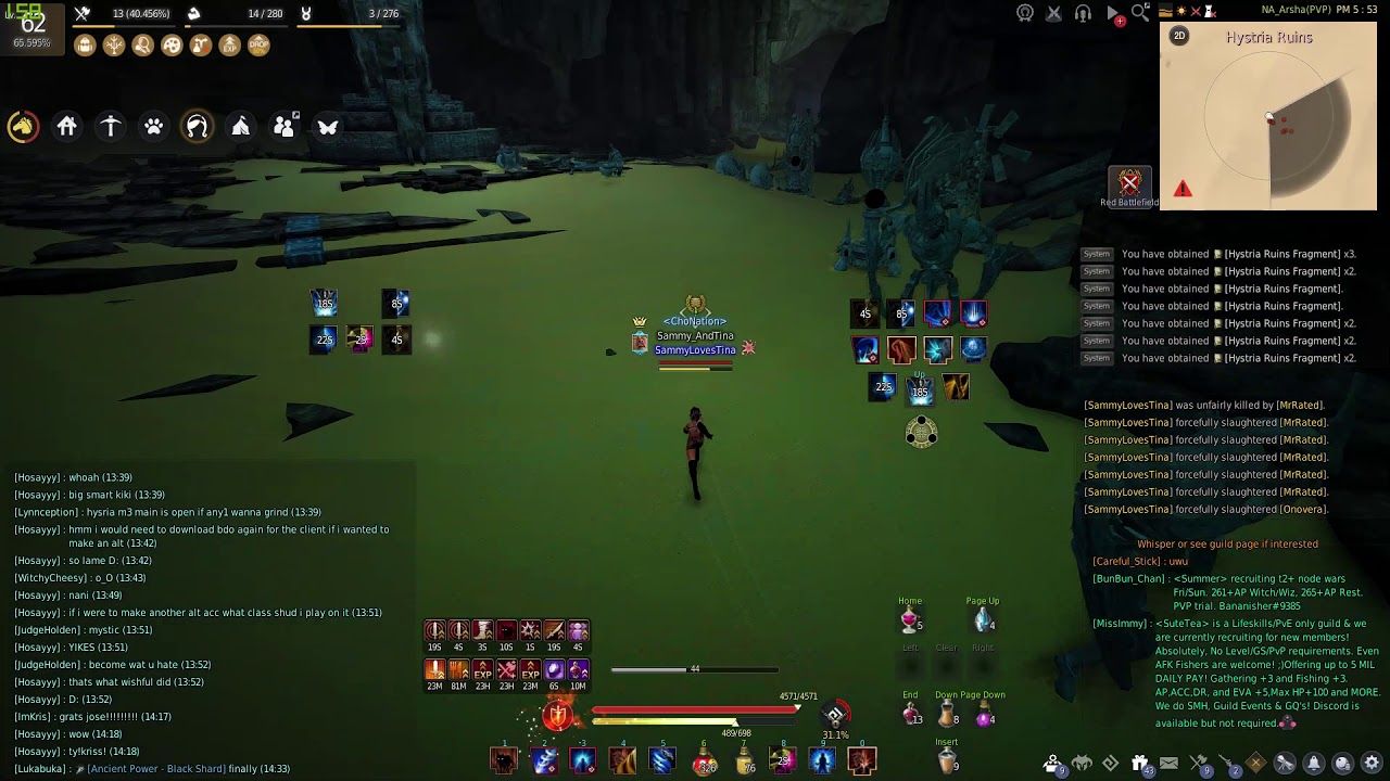 BDO - Hystria 7 Elten Rotation (Mystic)