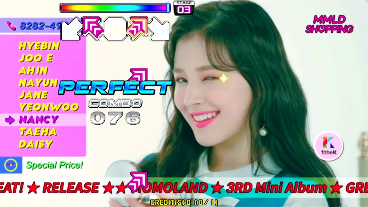 Pump It Up - Bboom Bboom (Mamamoo, Nomal Level) & Energetic (Wanna One, Easy Level)