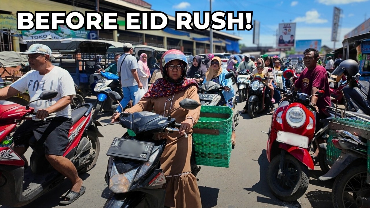 Eid Market Rush in Indonesia 🇮🇩 | Ramadan Morning at Porda Juwana Market