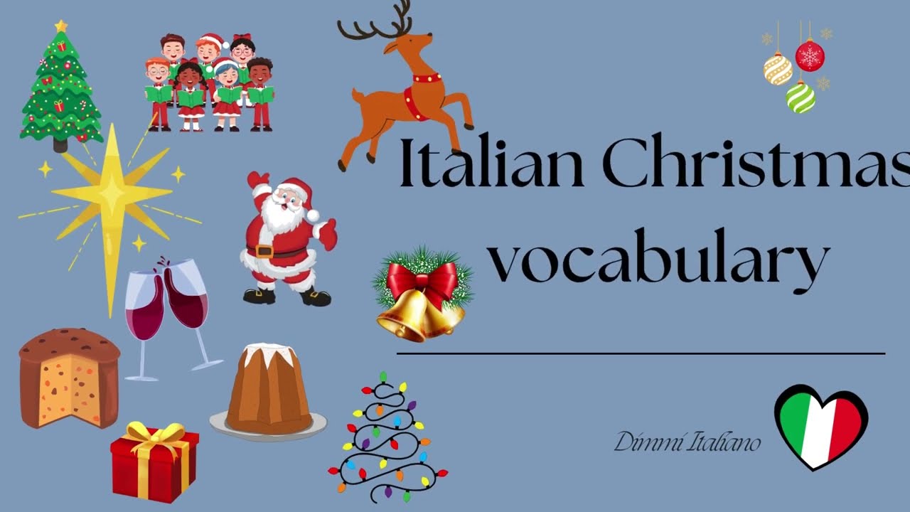 Italian Christmas Vocabulary