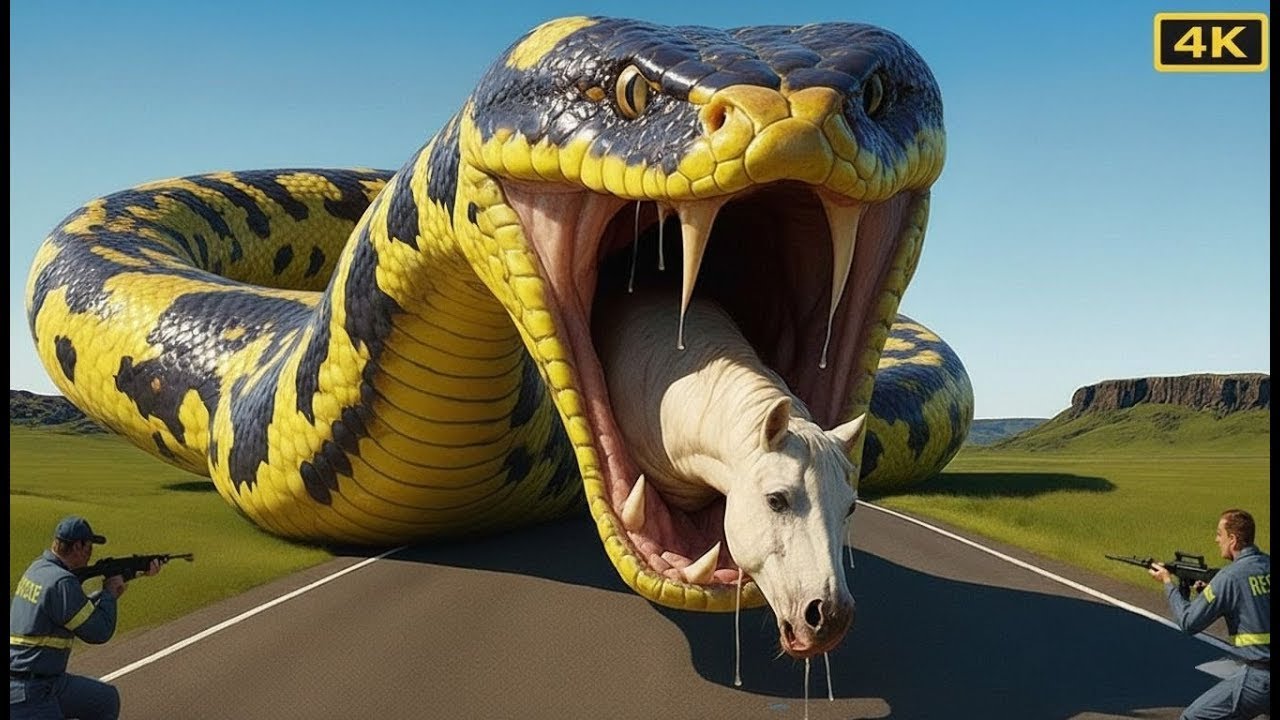 Brave Heroes Save Autistic Horse From Giant Python&rsquo;s Deadly Coils! 🦄🐍