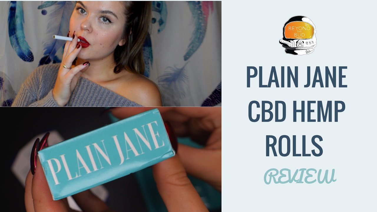 Plain Jane CBD Hemp Rolls (Cigarettes) Review