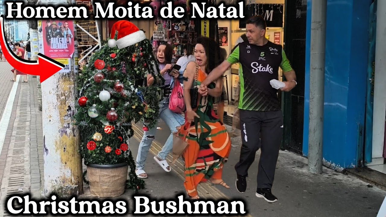 BUSHMAN CRAZYEST PRANKS BRAZIL 