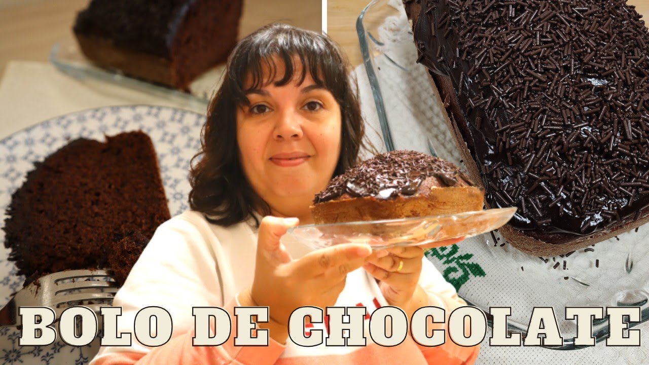 BOLO DE CHOCOLATE COM COBERTURA, RECEITA FÁCIL E DELICIOSA PARA UM DIA DE CHUVA | CLÁUDIA RALHA