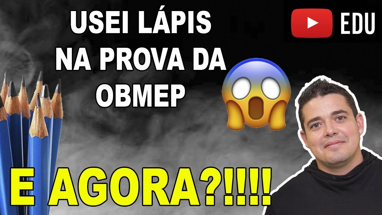 🔴 AFINAL, PODERIA FAZER A PROVA DA OBMEP COM L&Aacute;PIS? | POL&Ecirc;MICA