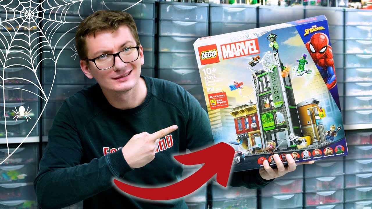 OSCORP 🎃 LEGO MARVEL SPIDER-MAN 76324 / RECENZJA