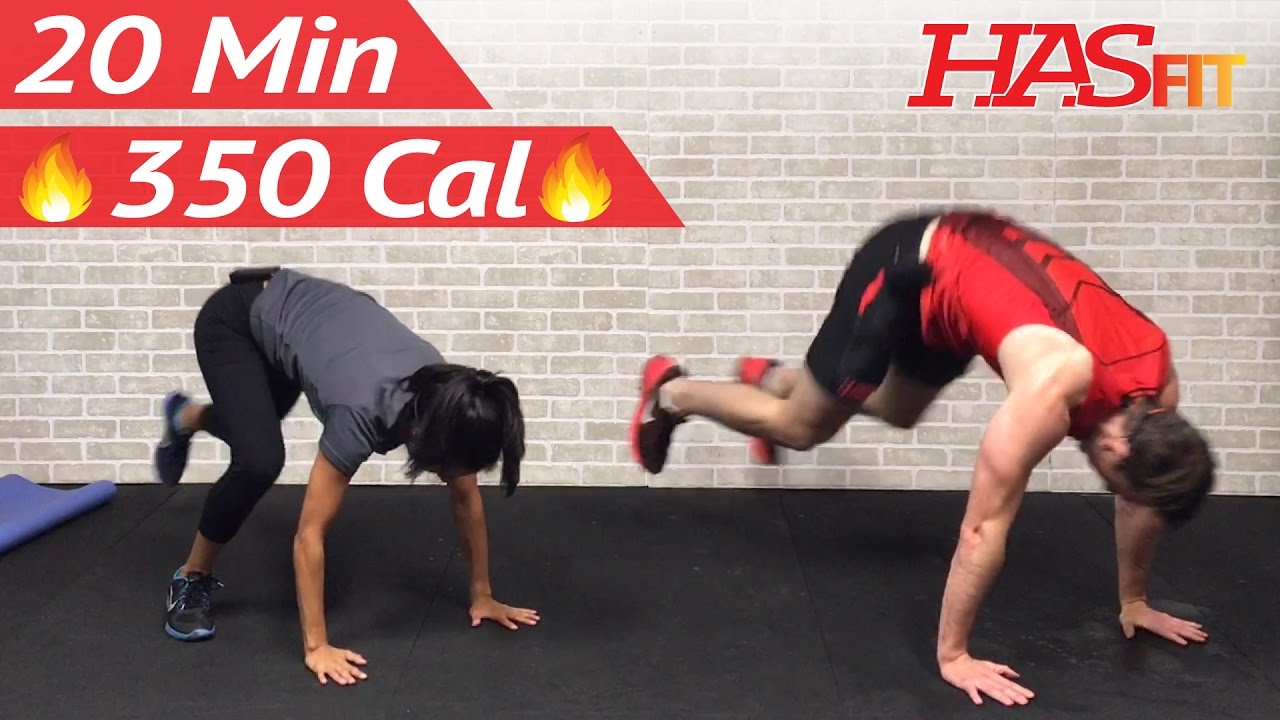 20 Minute HIIT Workout No Equipment High Intensity Interval Training Home Workout without Equipment