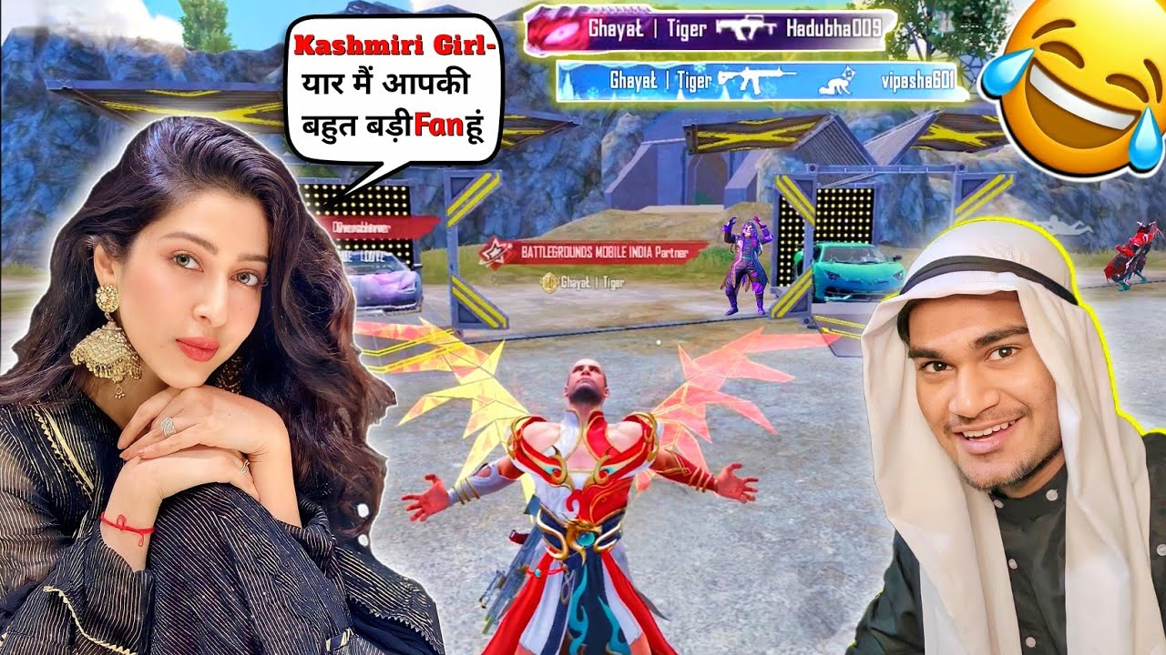 😱 OMG! RANDOM KASHMIRI GIRL IMPRESSED BY MY SKILLS🥵 AND THIS HAPPENS😂 BGMI FUNNY COMMENTARY GAMEPLAY