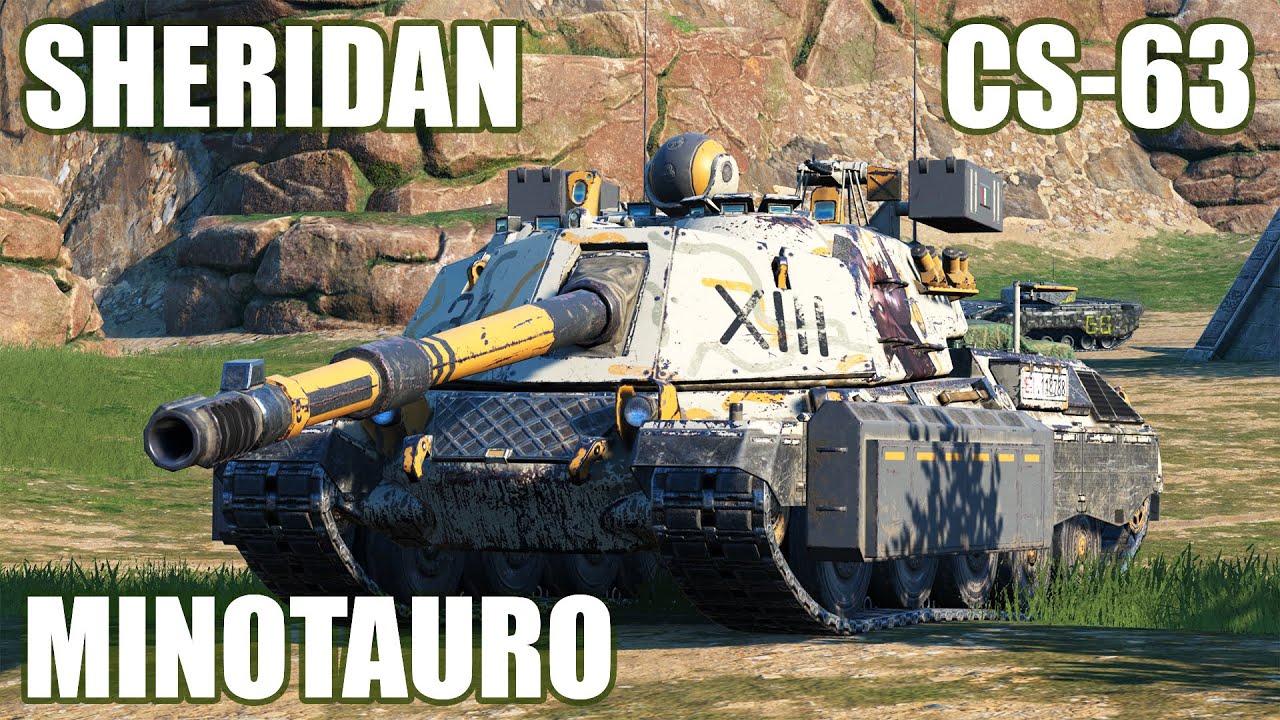 Minotauro, CS-63 & Sheridan ● WoT Blitz