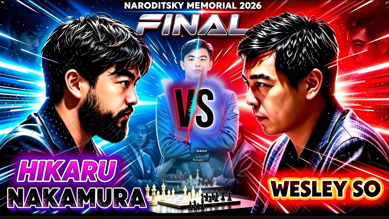 Final!!! Wesley So Vs Hikaru Nakamura & Javokhir Sindarov || Naroditsky Memorial  Blitz 2026