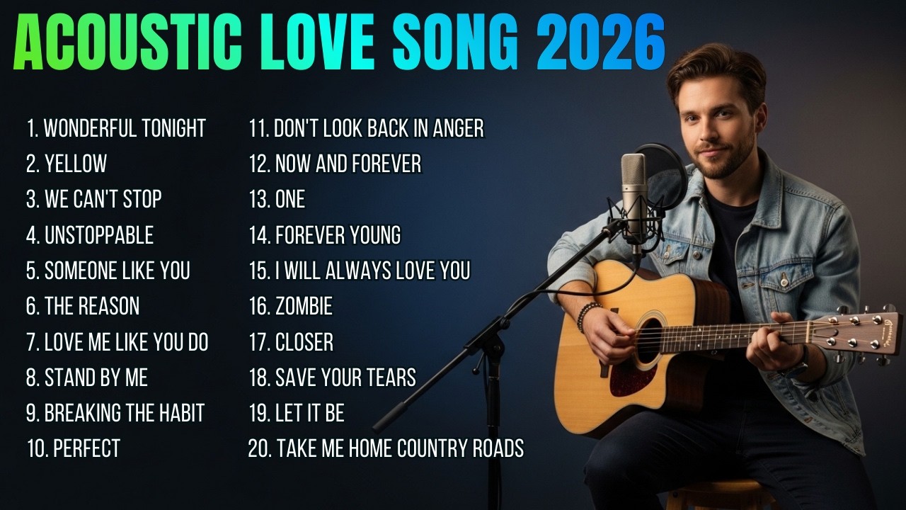 Soft Acoustic Playlist 2026 💔 Songs That Feel Different