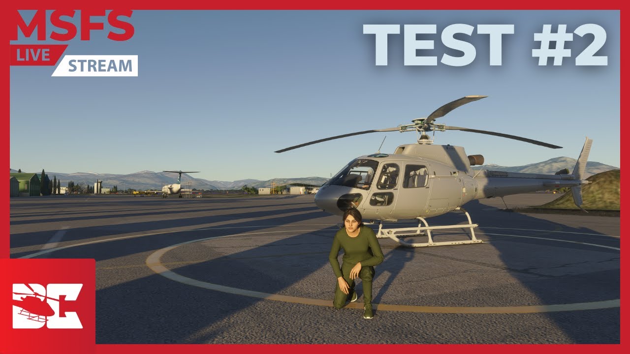 TEST 2 | MSFS 2024 LIVE | H125