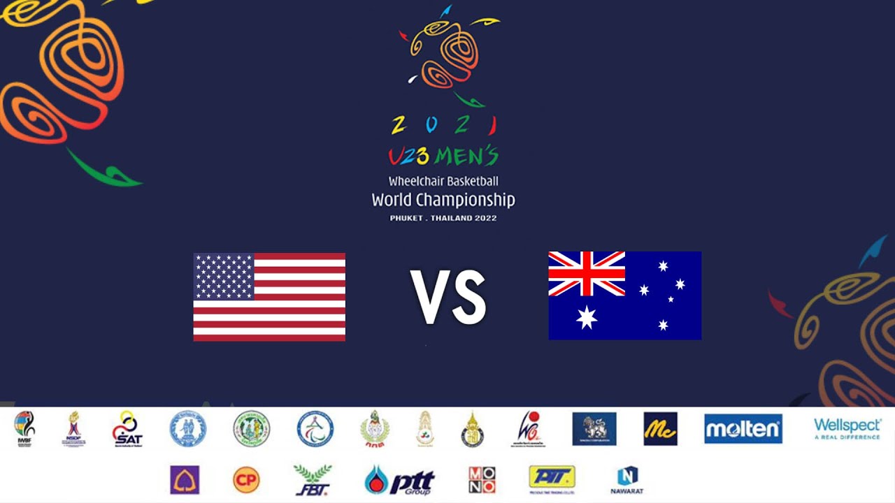 2021 IWBF Men’s U23 World Championship | Game 29 | USA vs Australia