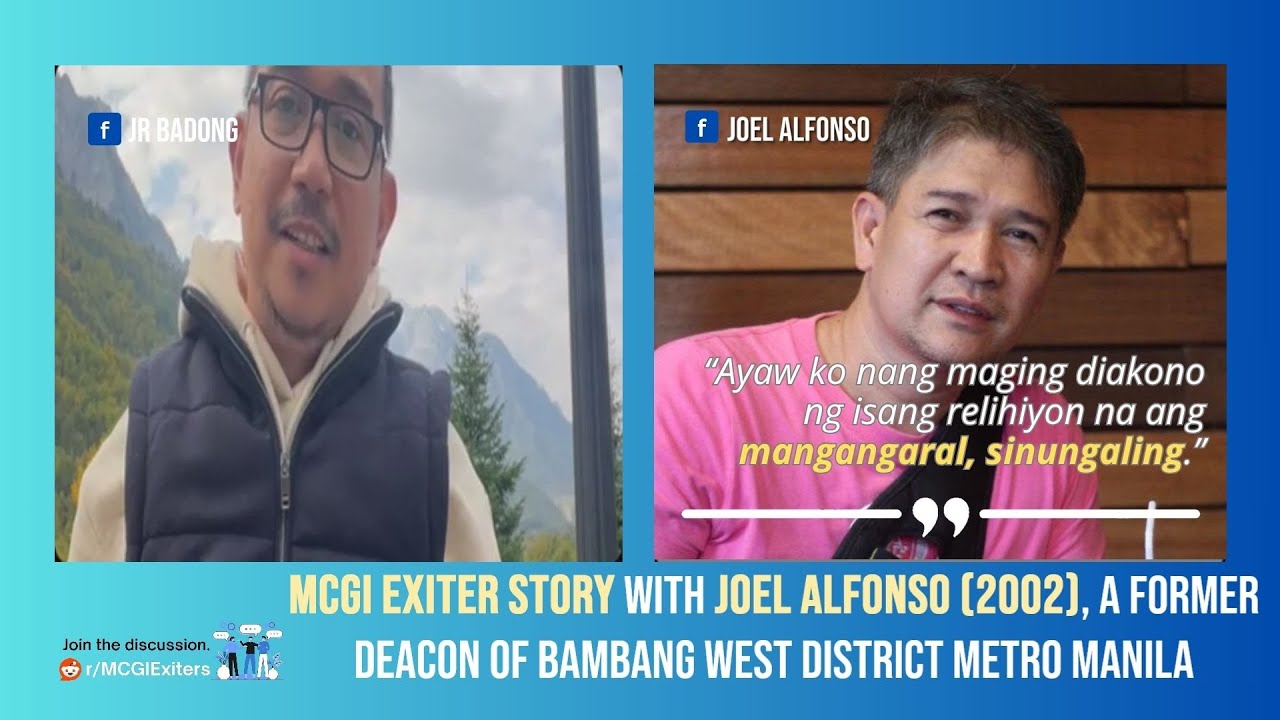 🔥BREAKING: Another Deacon Exits | MCGI Exiter Story with Joel Alfonso (2002, Bambang MM) | 11/04/25