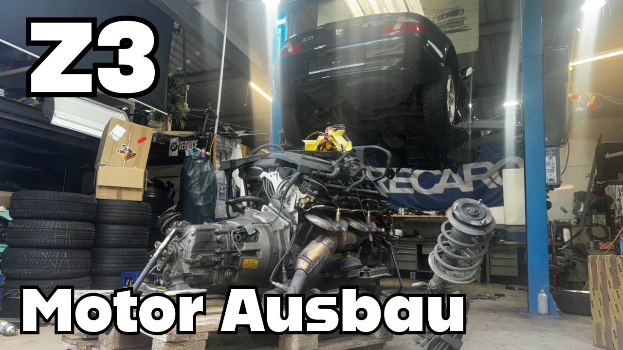 Z3 - Motor ausbauen / wechseln - Selbstgemacht