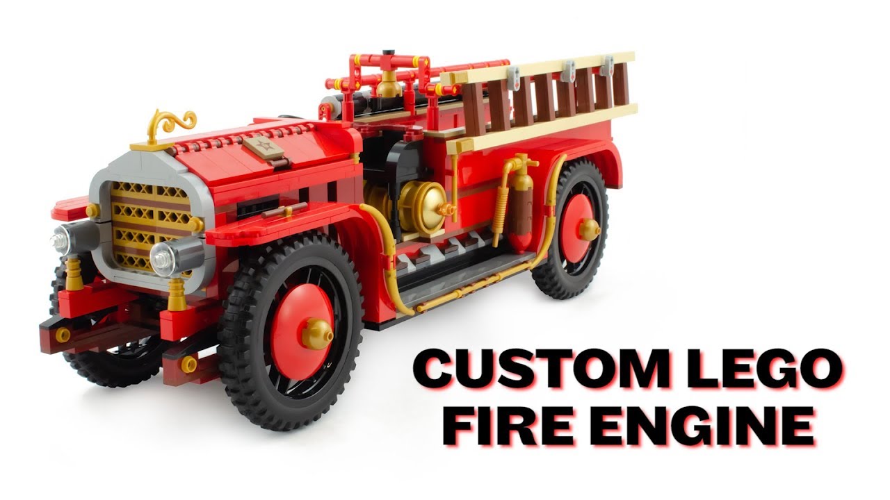 LEGO Antique Fire Engine | BrickLink AFOL Designer Program