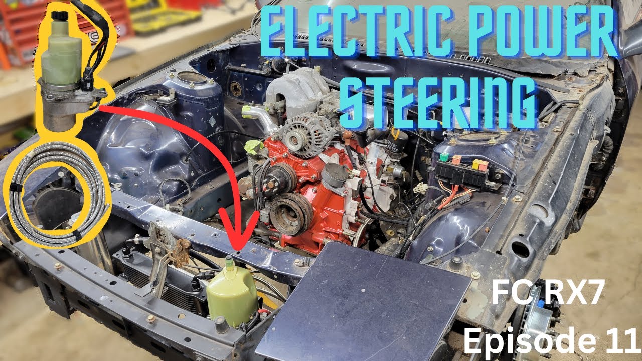 Installing Volvo Electric Power Steering into FC RX7