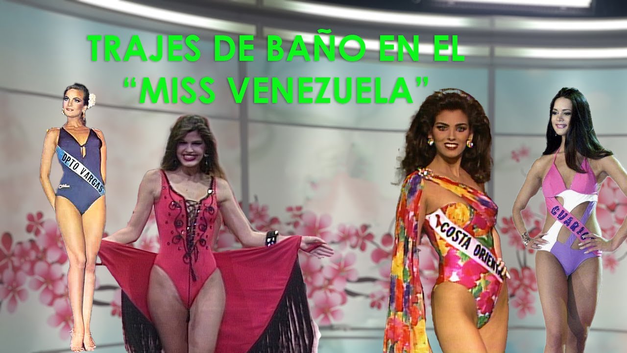 TRAJES DE BAÑO EN EL MISS VENEZUELA
