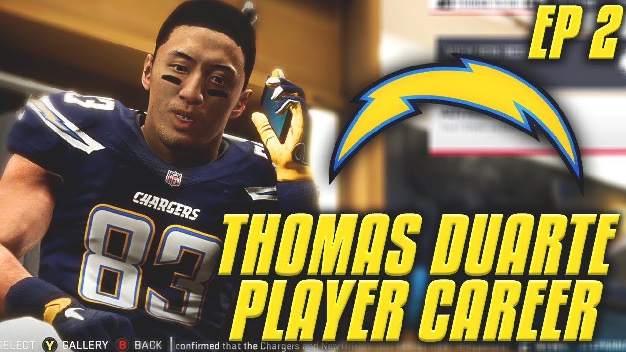 THE GOAT VS PATRICK MAHOMES' CHIEFS! Thomas Duarte Player Career Ep.2