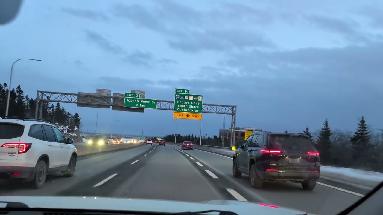 A Drive into Halifax