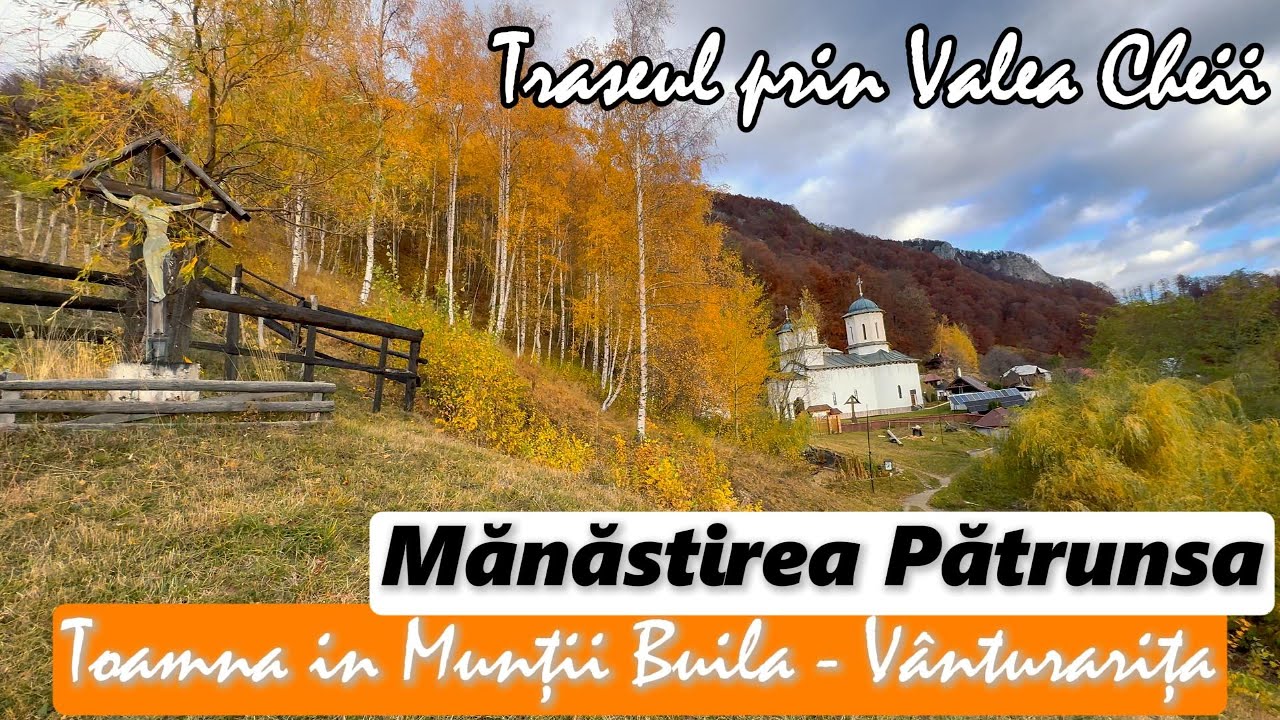 Mănăstirea ascunsa in munti, Pătrunsa, Munții Buila, Vâlcea, România octombrie 2025, Psalmul 136
