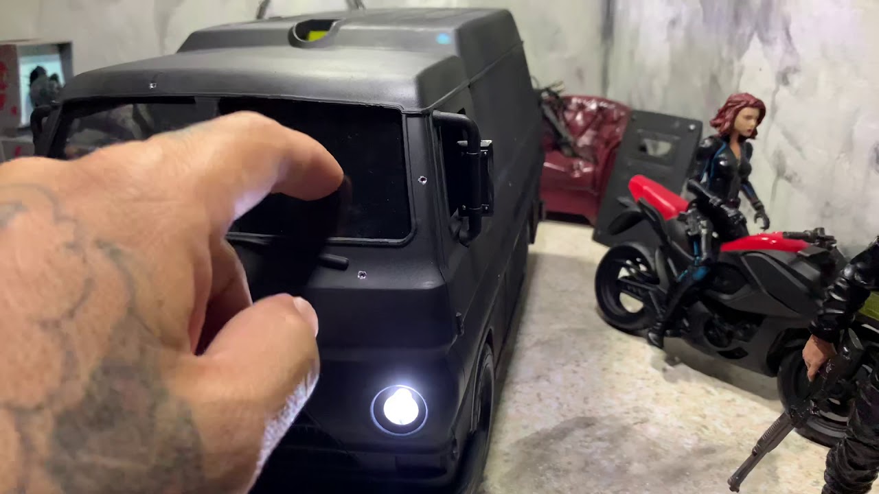 Custom punisher van