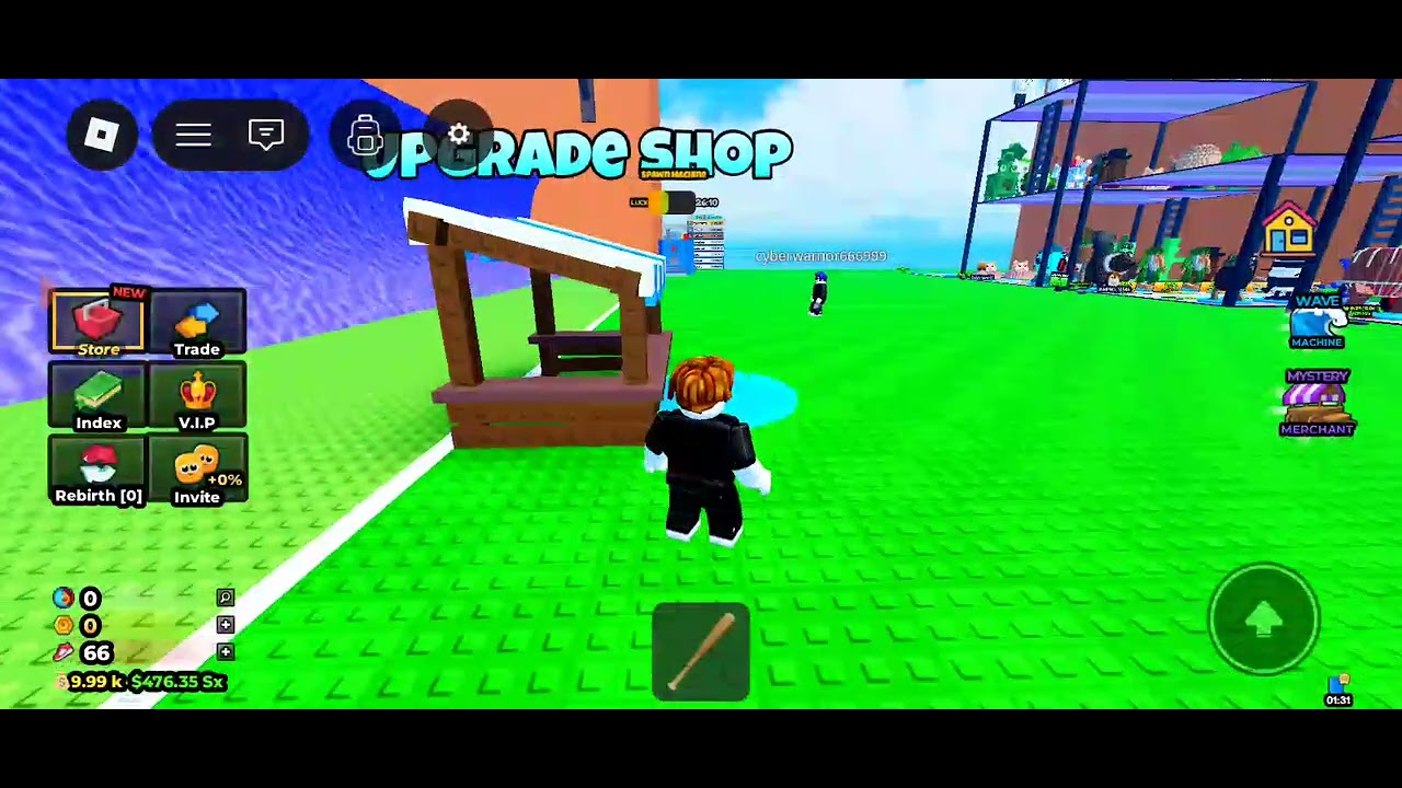 I became fast and rich in escape tsunami for brainrot