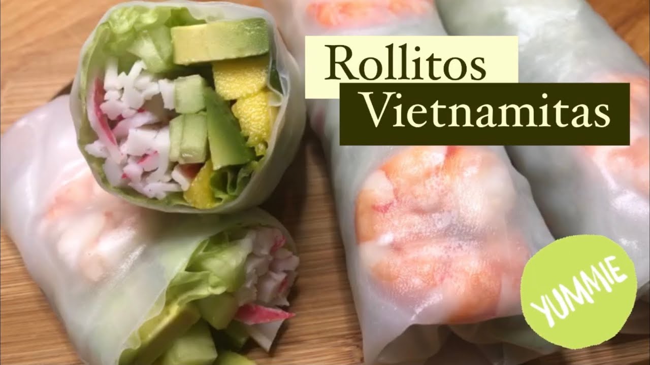 Rollitos Vietnamitas / Papel de Arroz
