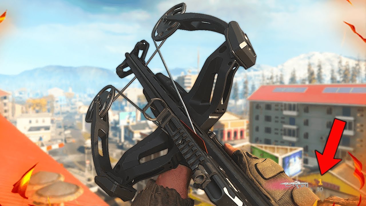 wait, the CROSSBOW is actually BROKEN 😳